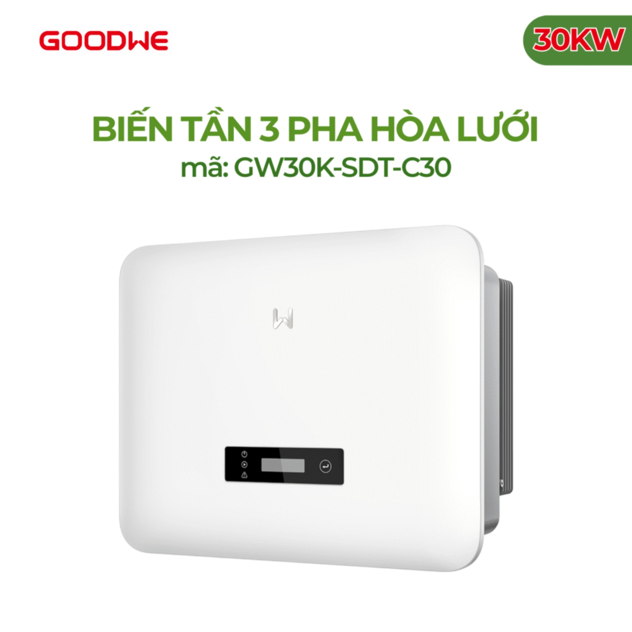 Biến tần Hòa Lưới GoodWe 30kW 3 Pha | GW30K-SDT-C30