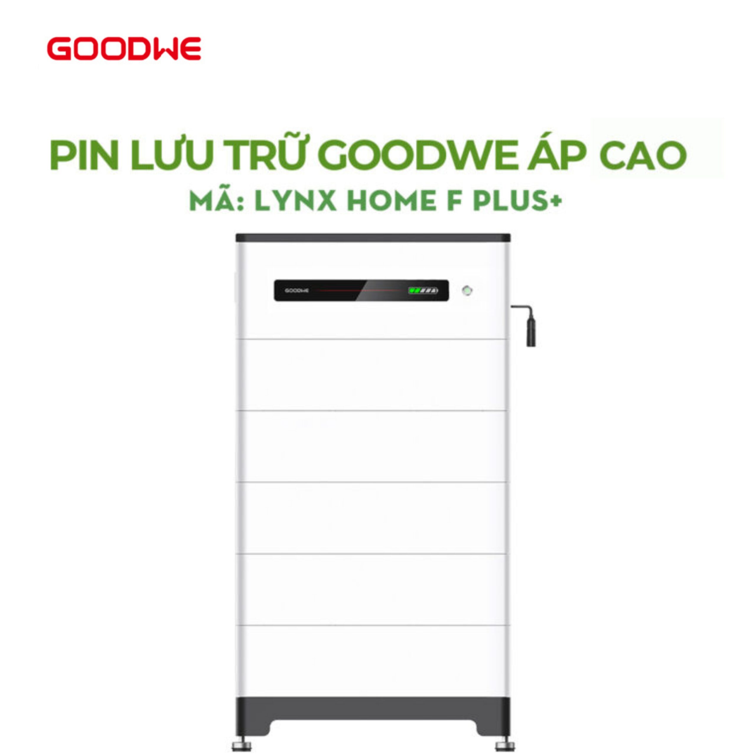 Pin Lưu Trữ GoodWe 6.6 – 16.4 Áp Cao | Lynx Home F Plus+